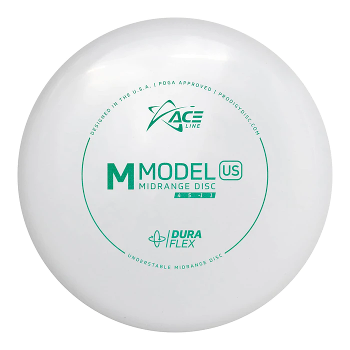 Prodigy ACE M Model US DuraFlex white par3 disku golfs