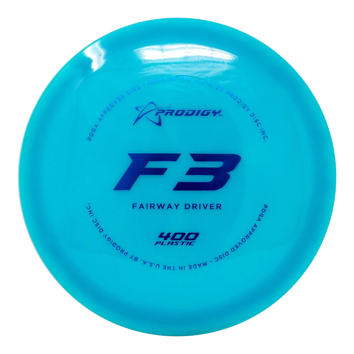 Prodigy F3 400 blue par3 disku golfs