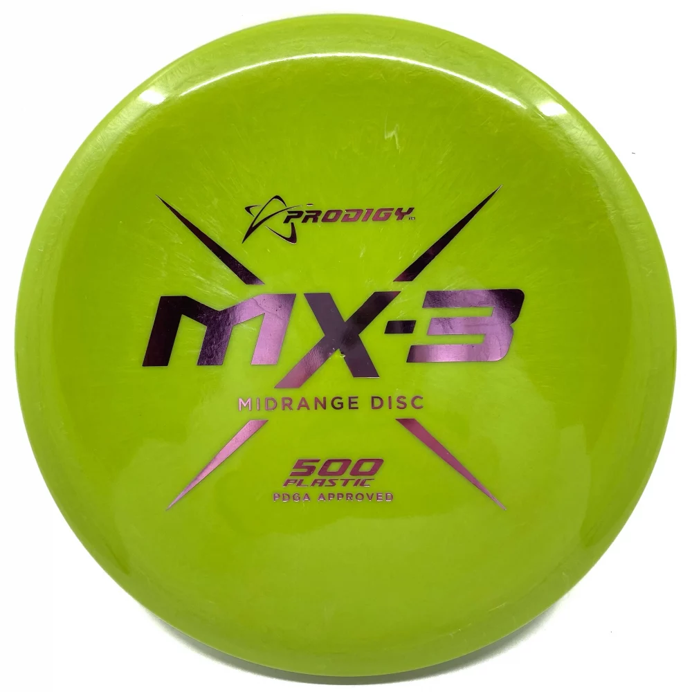 Prodigy MX3 500 green par3 disku golfs