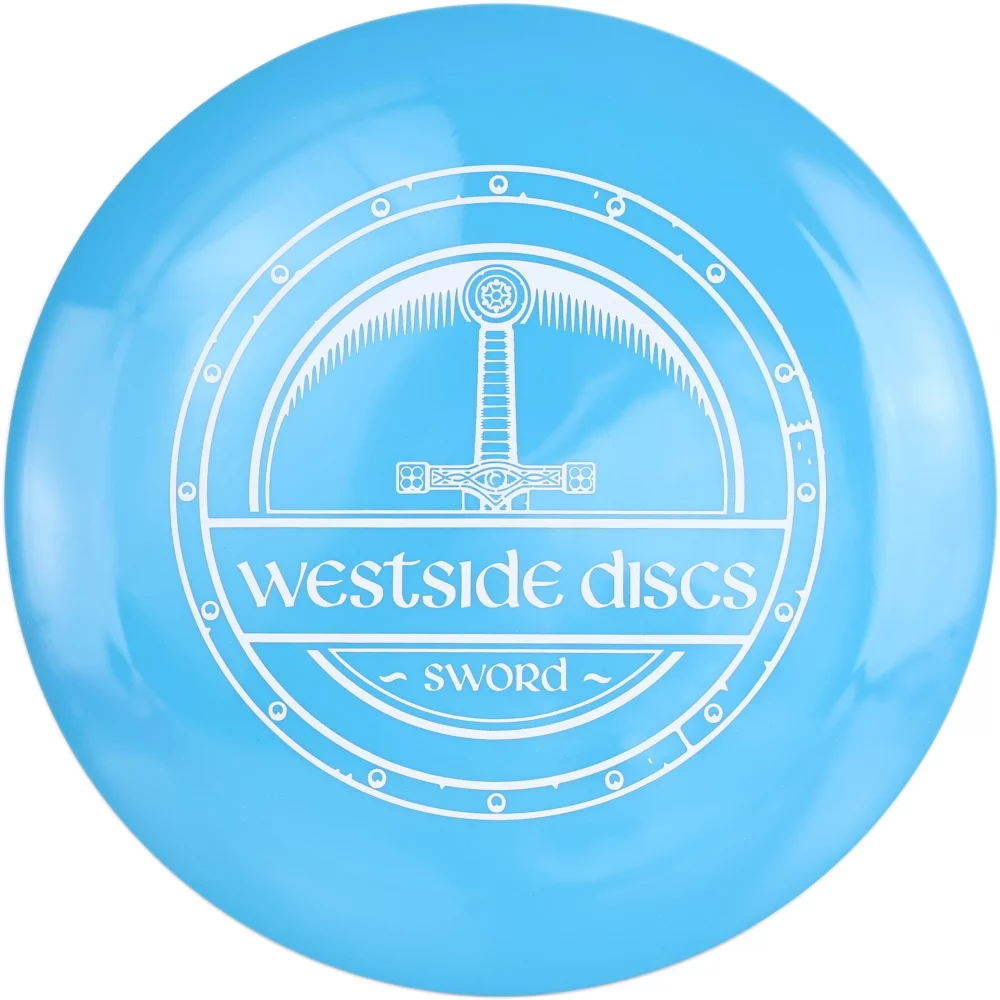 Westside Discs Tournament Line Sword blue par3 disku golfs