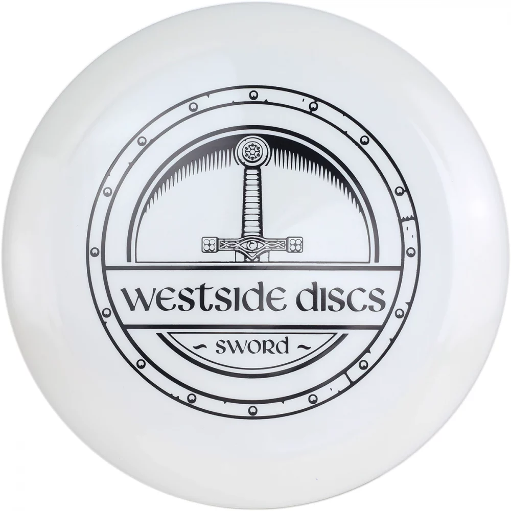 Westside Discs Tournament Line Sword white par3 disku golfs