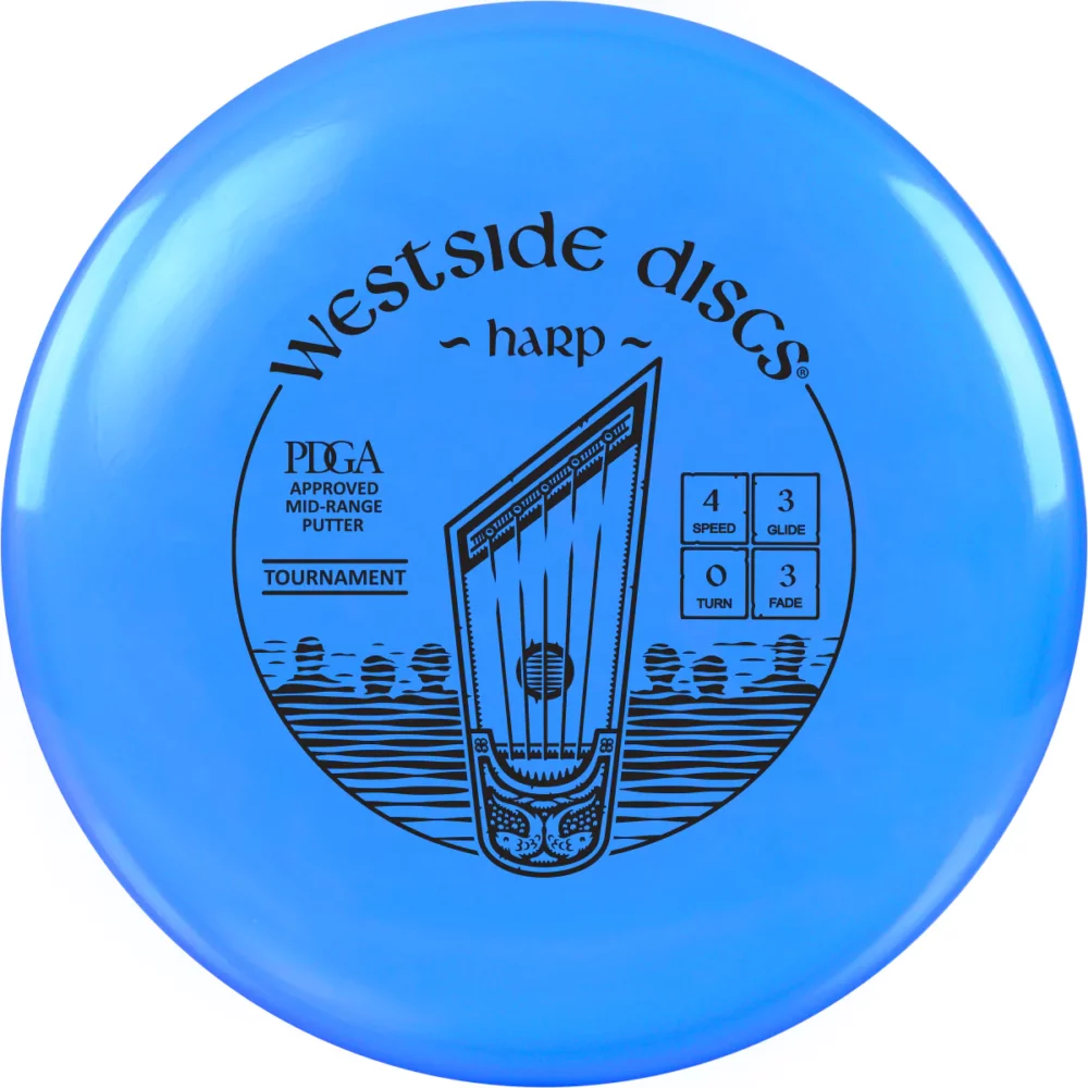 Westside discs Tournament line Harp
