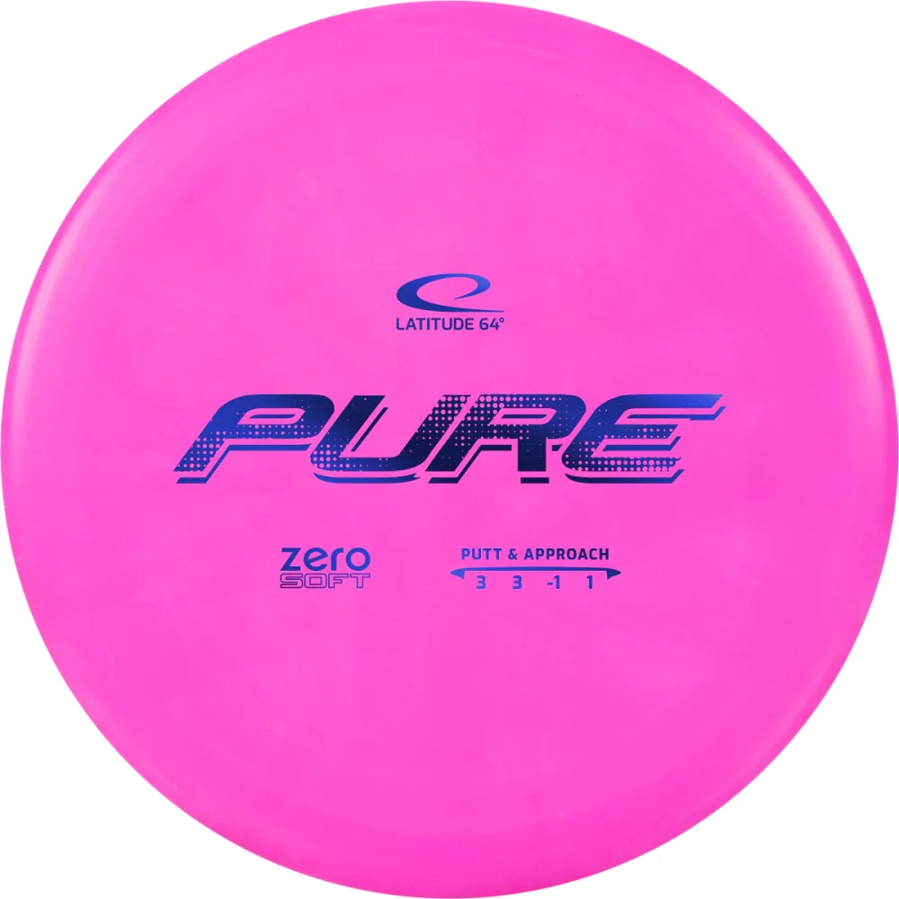 Latitude 64 Zero Line Soft Pure pink par3 disku golfs