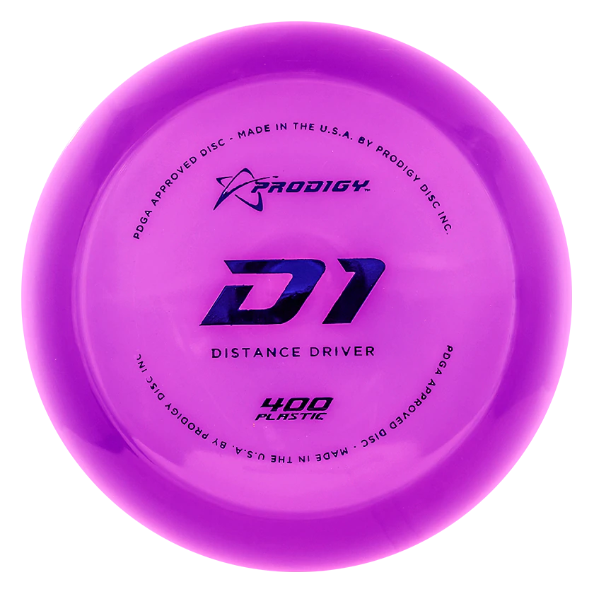 Prodigy D1 400 violet par3 disku golfs