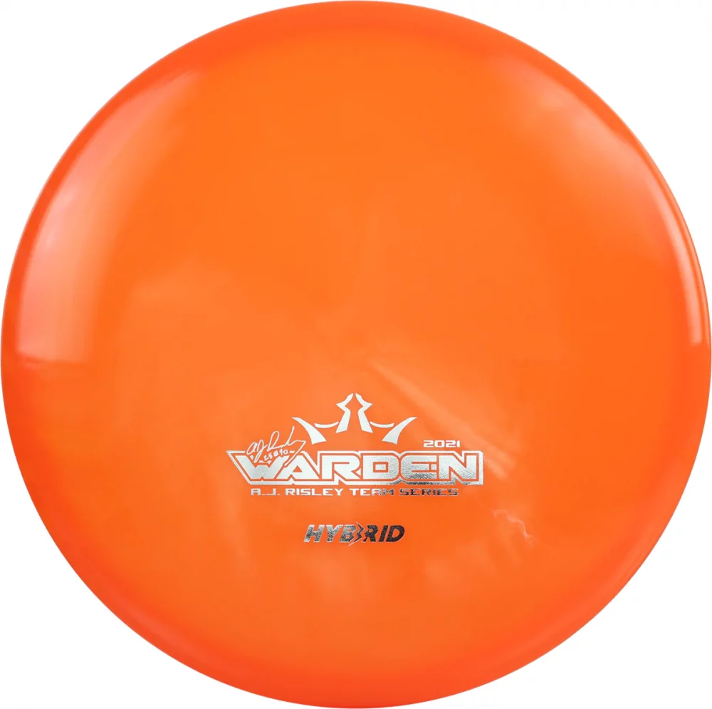 Dynamic Discs Hybrid Warden AJ Risley Team Series orange par3 disku golfs