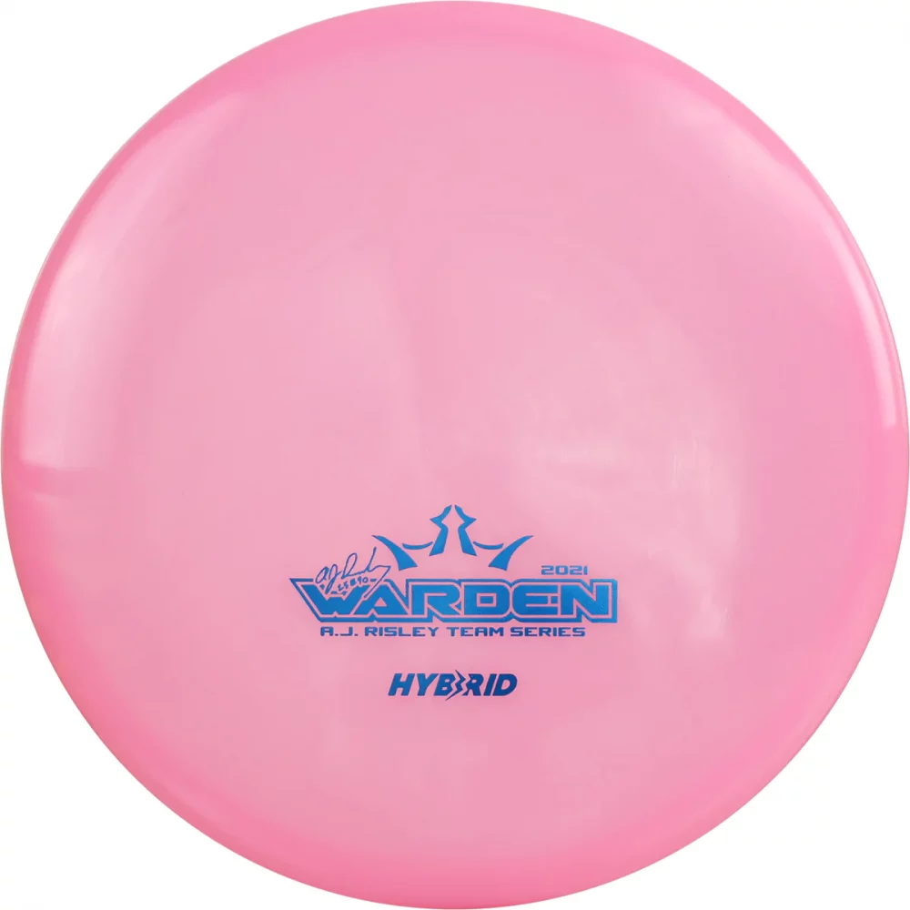 Dynamic Discs Hybrid Warden AJ Risley Team Series pink par3 disku golfs