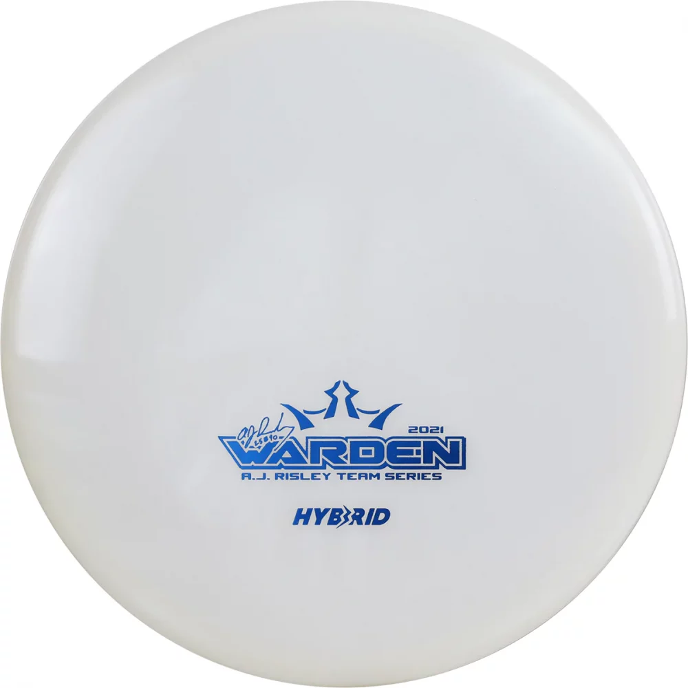 Dynamic Discs Hybrid Warden AJ Risley Team Series white par3 disku golfs