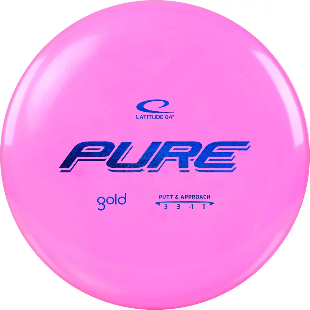 Latitude 64 Gold Line Pure par3 disku golfs pink