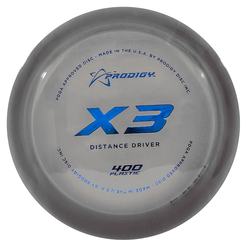 Prodigy X3 400 par3 disku golfs