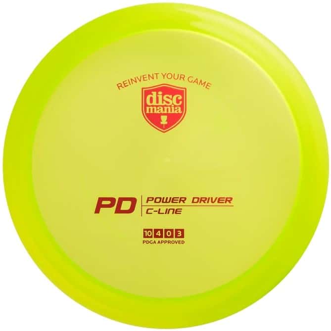 Discmania C-line PD green par3 disku golfs