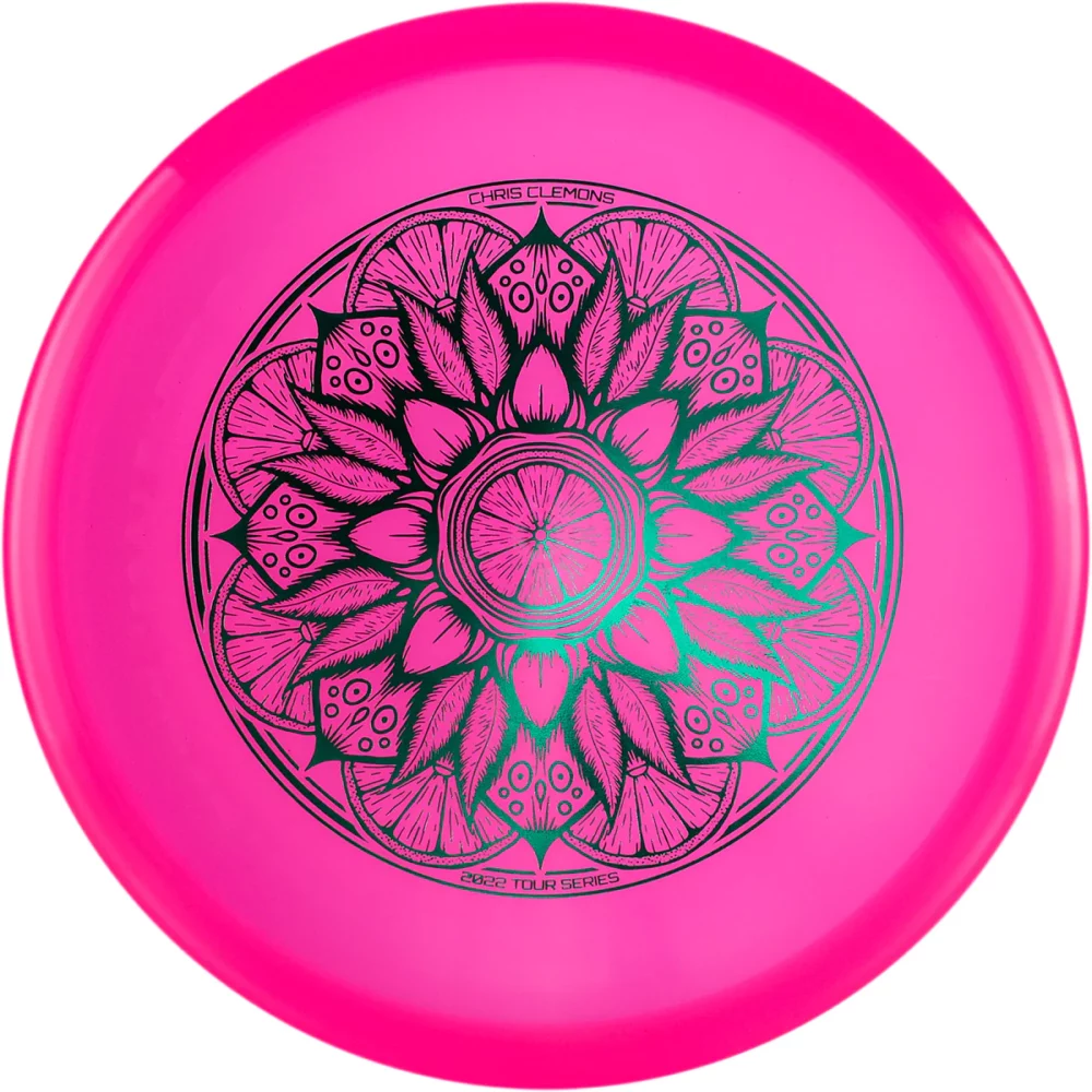 Dynamic Discs Lucid-X Culprit - Chris Clemons Team Series pink par3 disku golfs