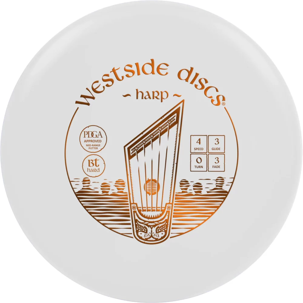 Westside Discs BT Line Hard Harp white par3