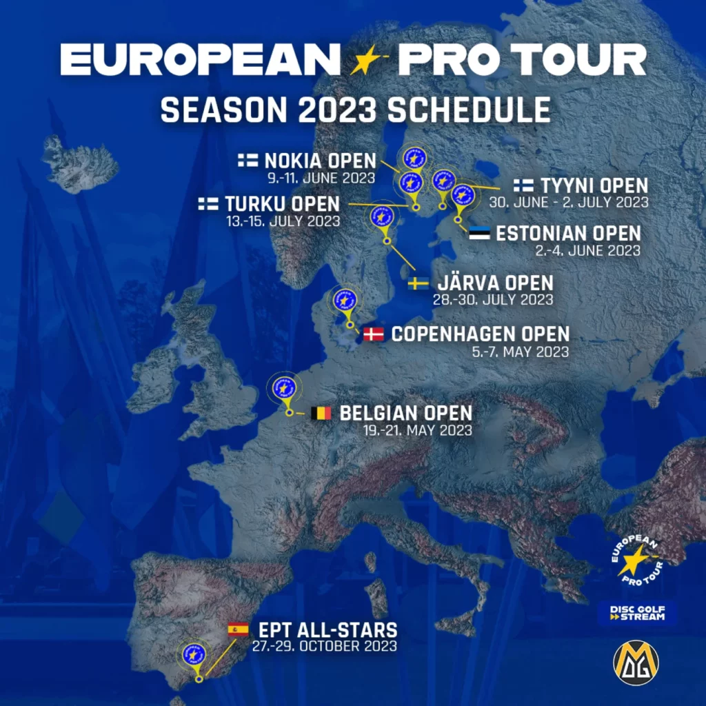 Disku golfa sacensības European Pro Tour