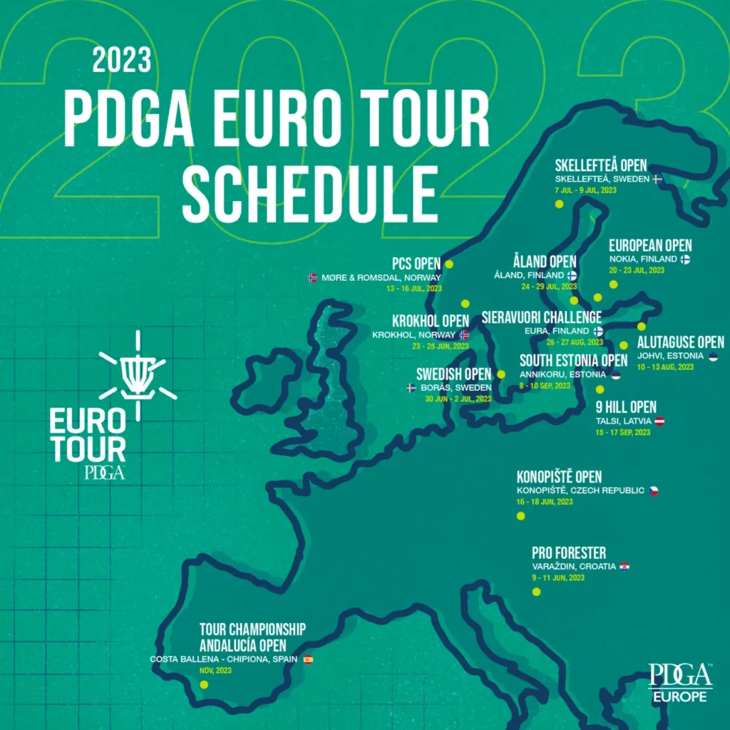 Disku golfa sacensības PDGA Euro Tour