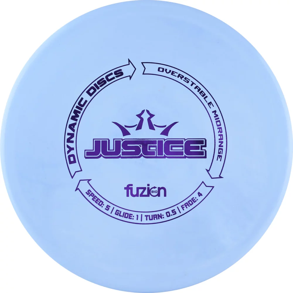 Dynamic Discs Bio Fuzion Justice blue