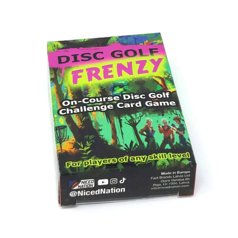 Disc Golf Frenzy izaicinājumu kāršu spēle